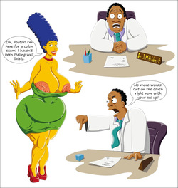 Marge came to see Dr. Hibbert