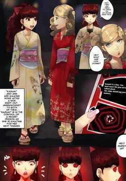 Ann and Kasumi hypnotized